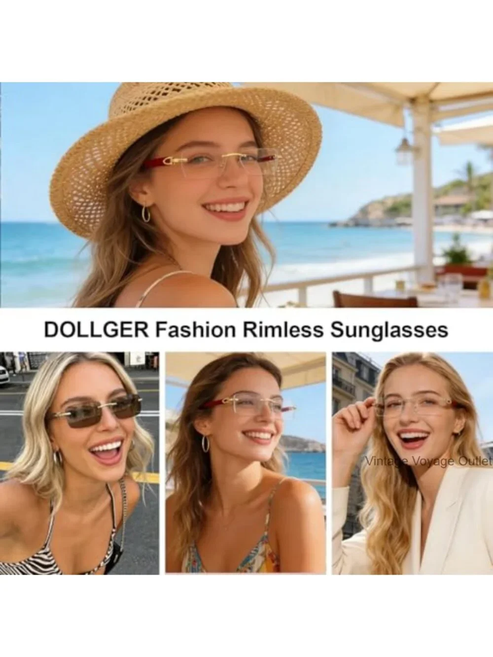 N/A retro rimless